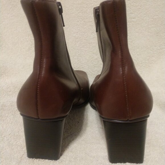 White Mountain genuine leather ankle boots - Picture 3 of 9